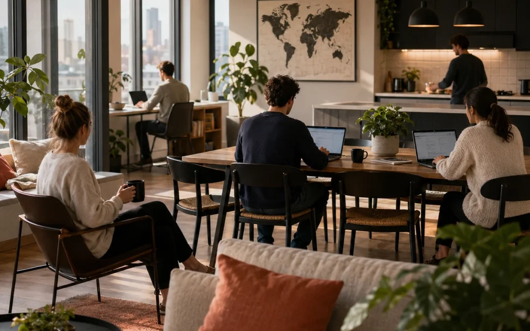 La crescita del coliving nel mondo